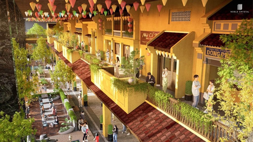 Tuyến Phố Ẩm thực Hội Tụ Nét Văn Hóa Việt Nam Đây là nơi tôn vinh những nét văn hoá đặc sắc của Việt Nam gồm các nhà hàng ẩm thực truyền thống, và các sản phẩm đặc trưng từ khắp các vùng miền mang đến một trải nghiệm thương mại- mua sắm- ẩm thực đậm đà bản sắc dân tộc